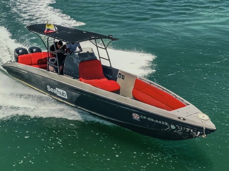 Lancha Seahub 29 pies en Cartagena